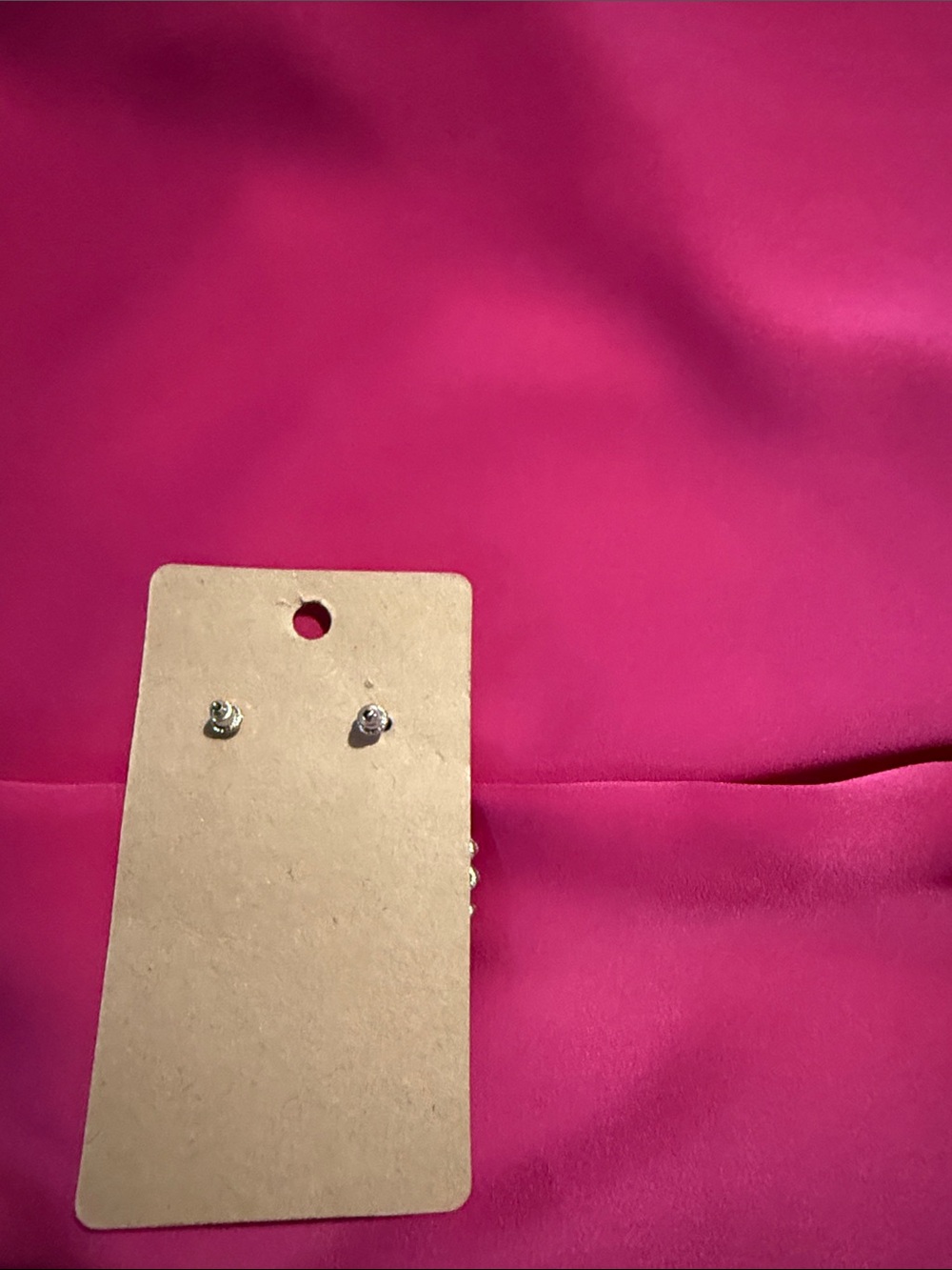 Designers Inspired Double-G Style Drop Earrings - Silver Crystal - Picture 2 of 5